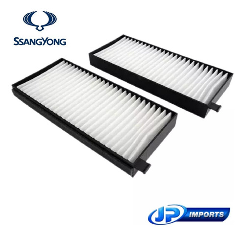 Filtro Ar Motor + Filtro Cabine Ssangyong Actyon Kyron