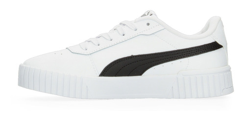Tenis Dama Puma Carina 2.0 Blanco Casual Básico Cintas Ajustables Cómodo Para Mujer