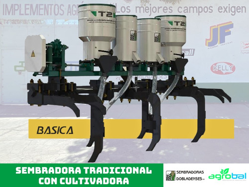 Sembradora Tradicional De 2 Surcos - Sembradoras Dobladenses