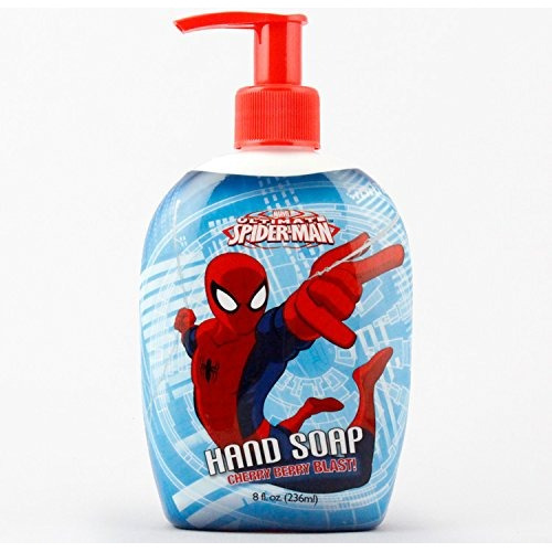Jabón Para Manos De Spiderman