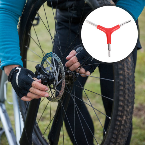 Llave De Reparación Portátil En Forma De Y Para Bicicleta De