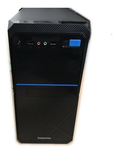 Gabinete Solarmax Cm-5908 Fuente 500w Color Negro