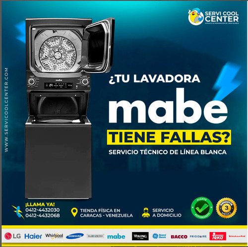 Servicio Técnico Mabe Ge De Neveras Y Lavadoras Serviplus