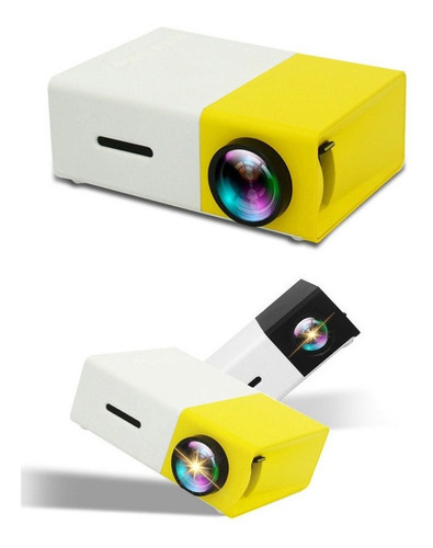 Mini Proyector Portátil Full Hd Led 600 Lúmenes Usb Sd Hdmi