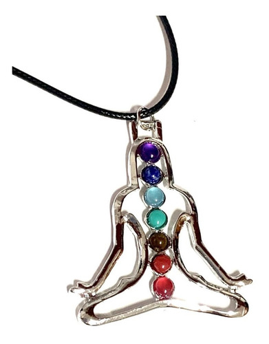 Collar Luna Galaxia Yoga Mujer Game Chakras Meditacion Om