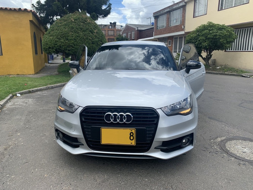 Audi A1 Motor 1.4 Turbo 2014 Plata/negro Coupé S-line