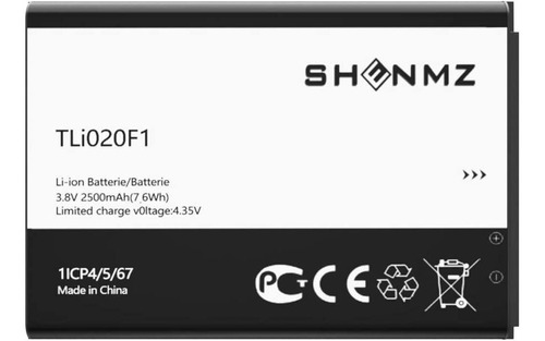 Bateria De Repuesto Shenmz Para Alcatel Tli020f1 One Touch 