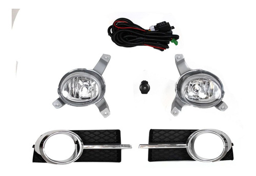 Kit Faros Niebla Auxiliares Aveo 2007 08 2009 2010 2011 Desc