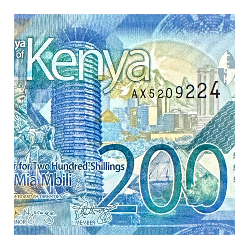 Kenia - 200 Shillings - Año 2019 - N #208067 - África