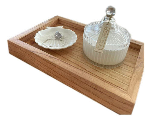 Bandeja / Porta Dispenser 20x30cm Madera Paraíso