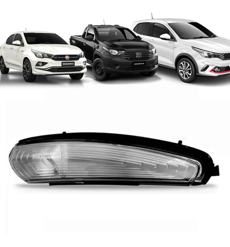 Pisca Seta Retrovisor Fiat Argo Cronos Nova Strada Passageir