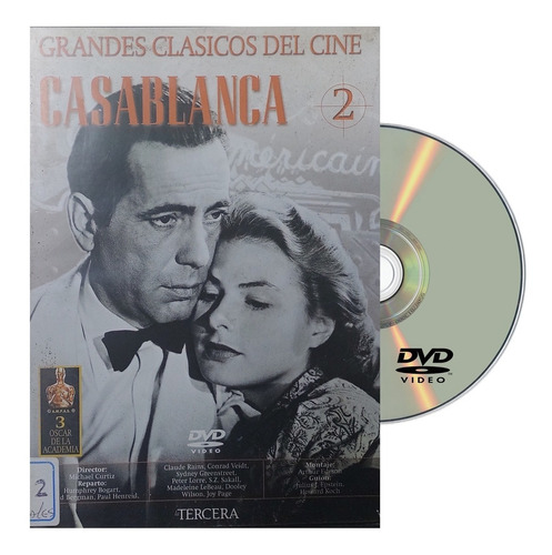 Imagen 1 de 1 de Casablanca (1942) Director: Michael Curtiz - Dvd Original