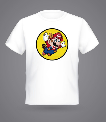 Super Mario - Remeras Sublimadas - Estampados Personalizados