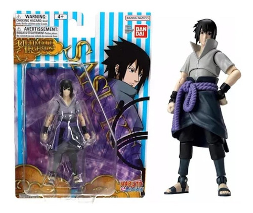 Figura Articulada Original Sasuke Uchiha Ultimate Bandai