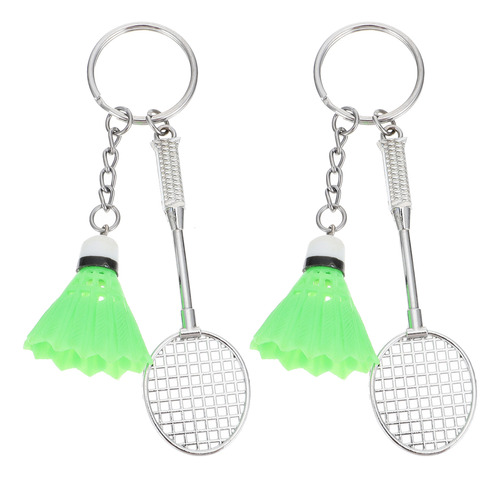 Llavero De Bádminton Para Raqueta De Tenis, Regalo, 2 Unidad