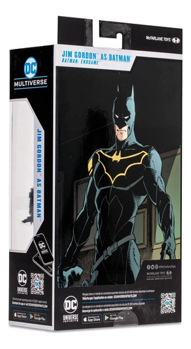 Figuras De Ação Originais De Mcfarlane Jim Gordon Como Ba
