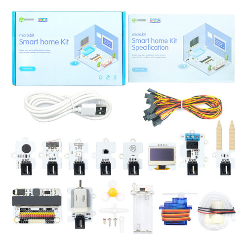Elecfreaks Microbit Smart Home Kit Para Ninos Micro:bit Sens