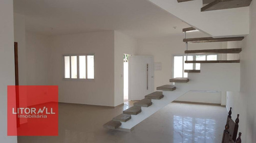 Sobrado Com 4 Dormitórios À Venda, 191 M² Por R$ 990.000,00 - Cibratel Ii - Itanhaém/sp - So0251
