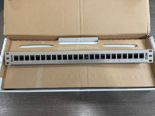 Panel De Parcheo Keyconnec 24 Puertos Cat 6a Belden