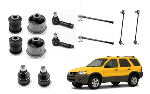 Kit Suspensión Ford Escape 2001-2002-2003-2004 (12 Piezas)