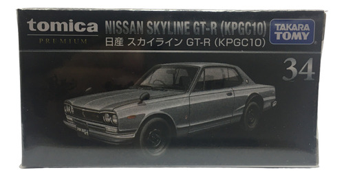 Takara Tomy Tomica Premium No. 34 Nissan Skyline Gt-r (kpgc1