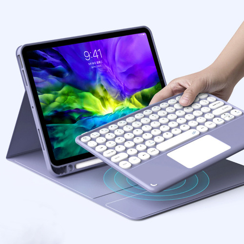 Funda Teclado+ratón+bolígrafo For Galaxy Tab S6 Lite 10.4