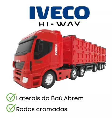 Caminhão Brinquedo Iveco Hi- Way Grãos Graneleiro (ref: 582)