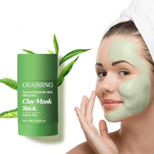 Máscara Facial Té Verde Y Arcilla Guanjing