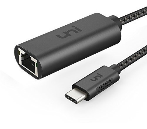 Adaptador Usb-c A Ethernet, Uni Usb-c A Rj45 Cable Gigabit E