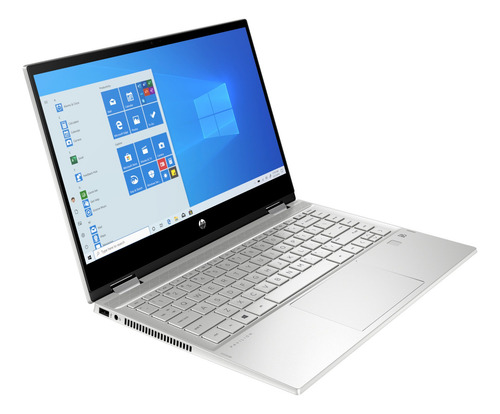 Imagen 2 de 7 de Notebook HP Pavilion x360 14-DW0062LA plata táctil 14", Intel Core i5 1035G1 8GB de RAM 256GB SSD, Intel UHD Graphics 1920x1080px Windows 10 Home