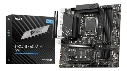 Motherboard Msi Pro B760m-a Wifi Lga 1700 13va Gen Ddr5 P