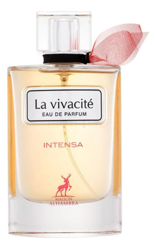 Perfume Árabe La Vivacité Intensa Maison Alhambra Eau De Parfum 100 Ml