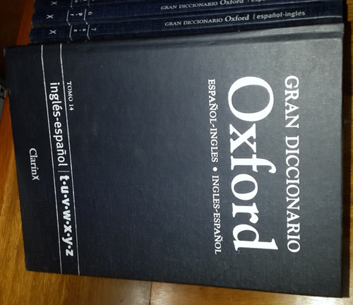 Gran Diccionario Oxford Español Ingles (14 Tomos)