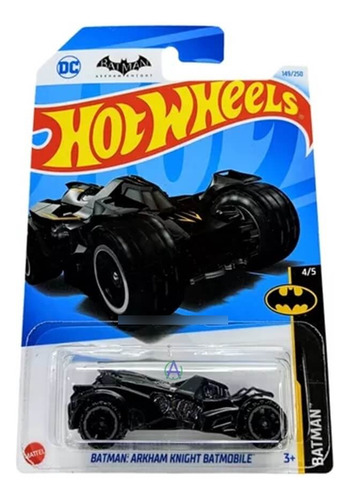 Carrito Hot Wheels Batman: Arkham Knight Batmobile 4/5 Htb22