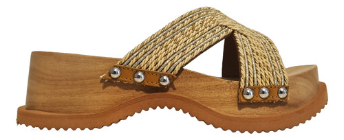 Sandalias Mujer Plataforma Debendita Driades Raffia
