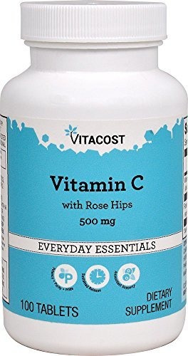 Vitacost Vitamina A C Con Rosa Mosqueta - Liberación Retard