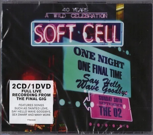 Soft Cell 2 Cds 40 Years A Wild Celebration One Night Sellad