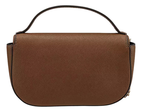 Bolsa Tory Burch Emerson Top-handle Crossbody Bag de Cuero Color Marrón