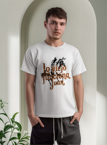 Remera Moto Eternauta Caballo Loviejo - 100% Algodón Premium