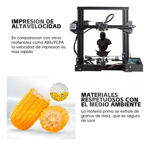 10kg Filamento De Impresión 3d Petg De Alta Calidad, 1.75mm 5 Blancos 5 Grises