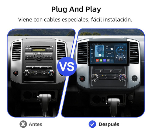 Auto Estéreo 1+32g Para Nissan Xterra Frontier 2009-2012 Gps