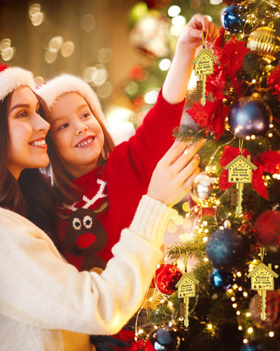 Adorno Navideño Opotekrn, Regalo De Inauguración De La Casa