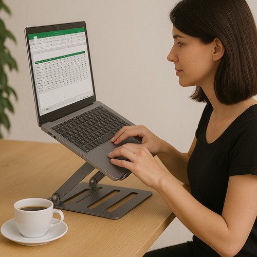 Suporte Mesa P/ Notebook Laptop Base Apoio Articulado