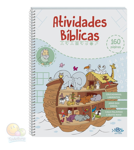 Livro Atividades Bíblicas Vu | Devocional Todolivro