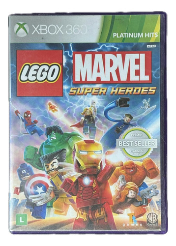 Lego Marvel Super Heroes Xbox 360 Semi Novo Mídia Física (Recondicionado)