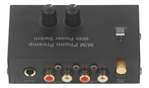 Preamplificador Giratorio Phono, Reproductor De Discos, Prea