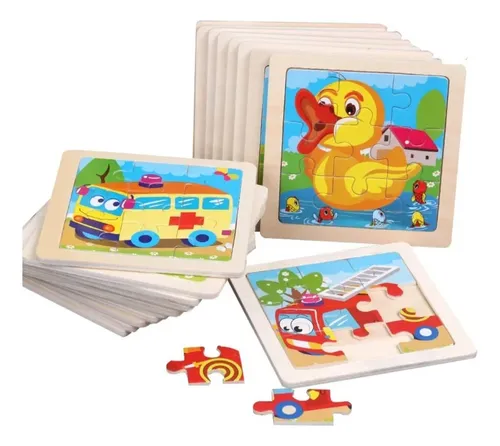 Puzzles de madera para bebes hotsell