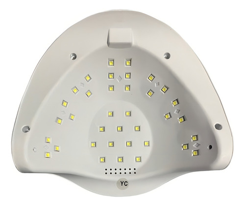 Cabine Uv Led Sun X Plus 120w Gel Unha 36 Led Estufa Cor Branco