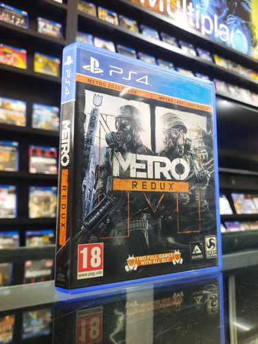 Metro Redux _ps4_ Mídia Física Original Usado (Usado)