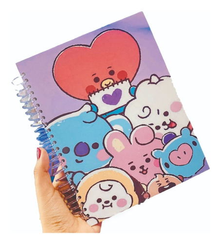 Agenda Atemporal Diaria Bt21 Baby Bangtan Kpop (fanmade)